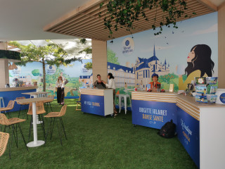 Foire de Châlons en Champagne 2026, sur le stand de la Ville de Reims